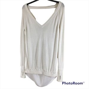 lululemon unity drop back sweater